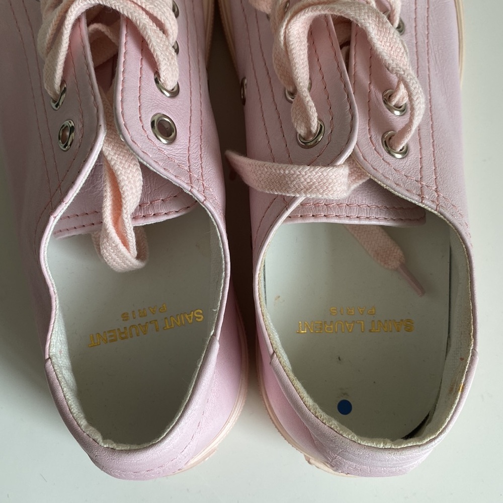 Saint Laurent pink sneaker - Picture 3 of 6